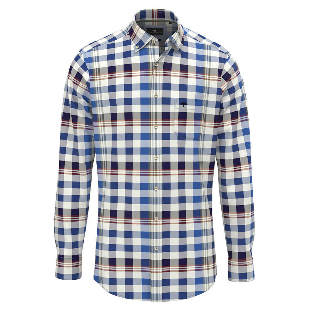 Fynch Hatton Modern Check Shirt